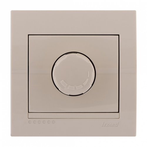 Диммер поворот.1000W Lezard Deriy 702-0303-157 сл.кость