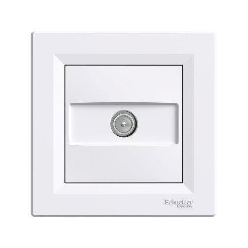 Розетка TV кінцева 1dB Schneider Asfora EPH3200121 білий