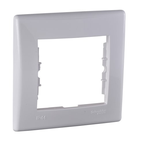 Рамка 1-я IP44 Schneider Sedna SDN5810121 біл