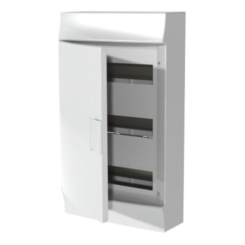 Щит накладний 36-мод. IP41 MISTRAL41W (650°), непрозорі дверцята 36M3F