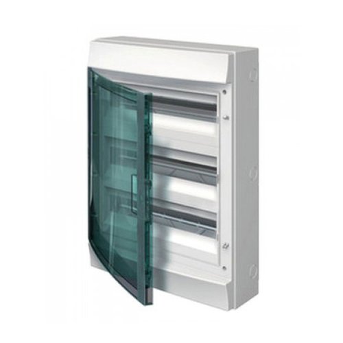 Щит накладний 54-мод. IP65 Mistral65 (650°), прозорі дверцята, без клем