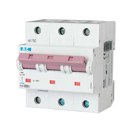 Выключатель автоматический 3-п Eaton 25kA PLHT-B50/3 50А 248028