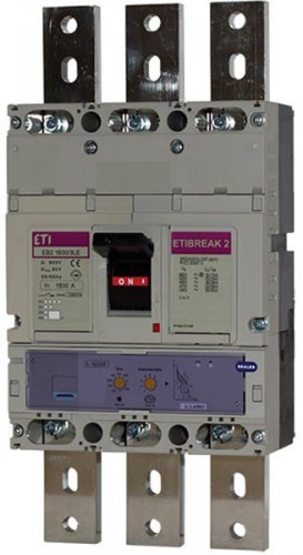Выключатель автоматический 3-п ETI 50kA ETIBREAK EB2 1600/3LE-FC 1600А 4672250