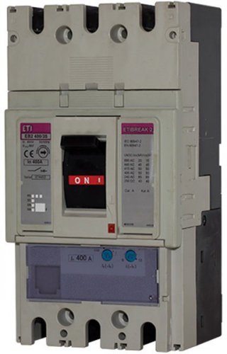 Выключатель автоматический 3-п ETI 50kA ETIBREAK EB2 400/3S 400А 4671102