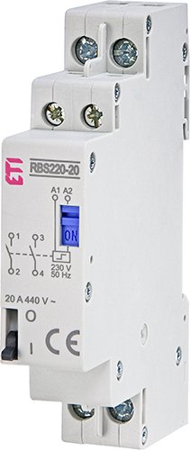 Контактор імпульсне DIN 230V ETI AC RBS 220-20 20A 2НВ 2464103