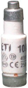 Запобіжник 400V ETI D0 1 gL/gG 10А (E14) 2211004