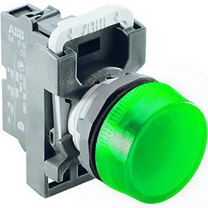 Лампочка сигнал.(корпус) Abb ML1-100G зел.1SFA611400R1002