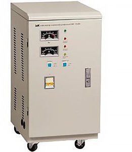 Стабілізатор напруги 1-фаз.електро-механіч.стаціонарний 160-250V іЕК СНИ1-15 кВА IVS10-1-15000