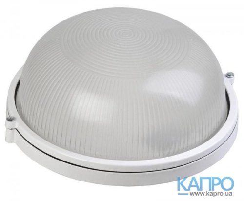 Світильник Круг 100W Е27 IP54 іЕК НПП1101 білий LNPP0-1101-1-100-K01