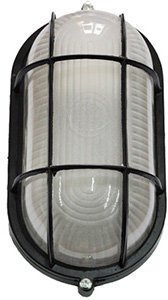 Светильник Овал с метал.решеткой 100W Е27 IP44 Magnum MIF 022 10042335 черный  Светильник Овал с метал.решеткой 100W Е27 IP44 Magnum MIF 022 10042335 черный