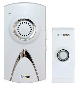Звонок Feron E-351, питания базы 220V