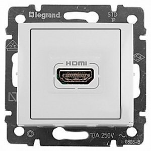 Розетка HDMI Valena 770085 бел