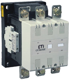 Контактор силовой 400V 3-п ETI AC CEM 250.22 (250А 132kW AC3) 3но 2но+2нз 4656144