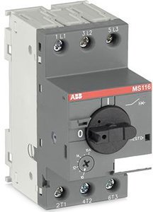 Автомат захисту двигуна 3-п Abb MS116-0,4А 1SAM250000R1003