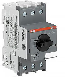 Автомат защиты двигателя 3-п Abb MS116-25А 1SAM250000R1014  Автомат защиты двигателя 3-п Abb MS116-25А 1SAM250000R1014