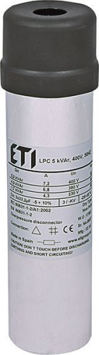 Конденсаторна батарея ETI LPC 5kVAr (400V) 4656705  Конденсаторна батарея ETI LPC 5kVAr (400V) 4656705