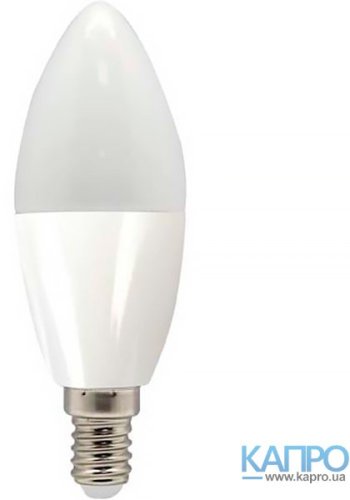 Лампа свеч.LED E14 Feron 50000h C37 5,0W/2700 LB-97