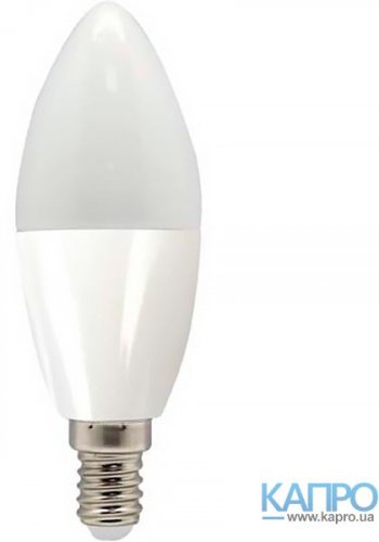Лампа свеч.LED E14 Feron 50000h C37 5,0W/4000 LB-97