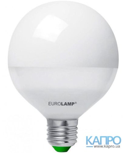 Лампа LED E27 EuroLamp 50000h Led eco G95 (15,0W/3000 LED-G95-15272(D))