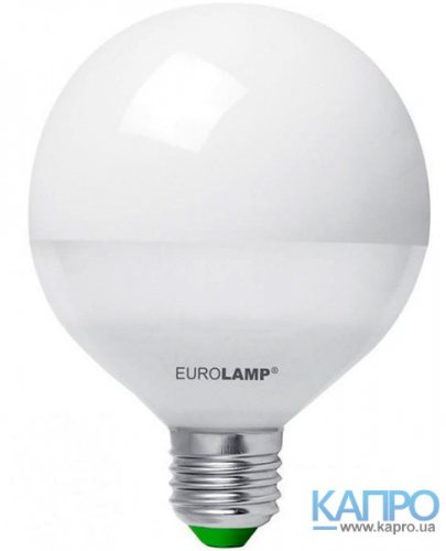 Лампа LED E27 EuroLamp 50000h Led eco G95 15,0W/4000 LED-G95-15274(D)