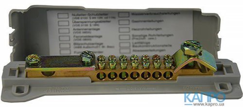 Шина 'N' в корпусе с крышкой Аско BC-10 1*50/14*25 A0150120073