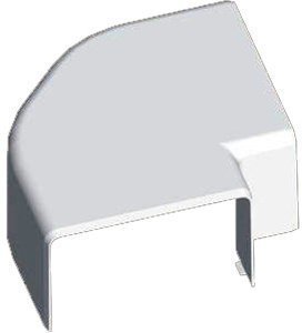 Угол прямой Kopos PK 120*55 D бел 8473 HB