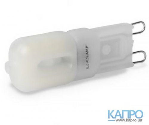 Лампа LED 220V G9 Eurolamp 3,0W/4000 LED-G9-0340(220)