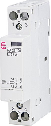 Контактор DIN 230V ETI AC 1мод RA (25-20 2464093)