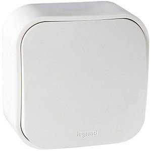 Вимикач 1-такт. 6A IP20 Forix 782405 білий