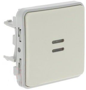 Выключатель универс.с индикац.10A IP55 Plexo 69612 бел