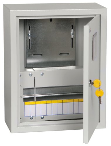 Корпус зовніш.метал.для 1-фаз.лічильника+12мод.IP31 іЕК ЩУРН-1/12зо-1 38 УХЛЗ MKM23-N-12-31-ZO біл