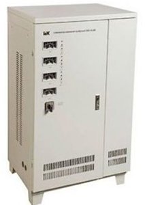 Стабілізатор напруги 3-фаз.електро-механіч.стаціонарний 160-250V іЕК СНИ3- 7,5 кВА IVS10-3-07500