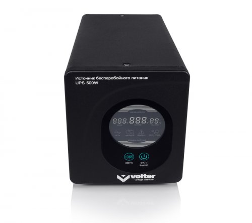 Источник бесперебойного питания line-interaktiv 155-275V 500ВА/300W Volter UPS-500