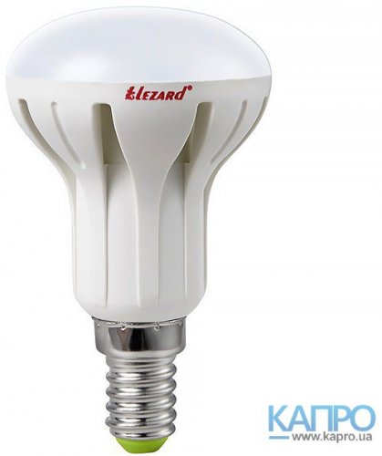 Лампа LED E14 Lezard 220V R50 5,0W/4200 442-R50-1405