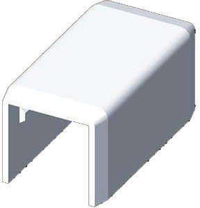 Заглушка Kopos LHD 20*20 біл. 8621 HB