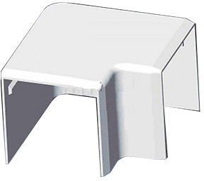 Кут прямий Kopos LHD 40*40 біл. 8643 HB