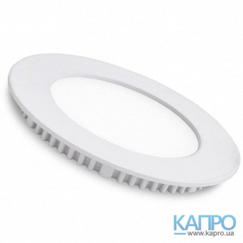 Светильник встроен.круглый LED D105 280Lm EuroLamp LED-DLR-4/4 4W/4000K
