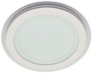 Светильник встроен.круглый LED со стеклом D300мм 2400Lm Feron AL2110 30W/4000K