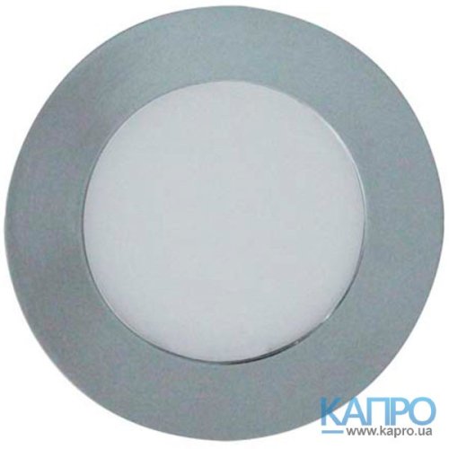 Светильник встроен.круглый LED D85 240Lm Feron AL500 3W/5000K серебро