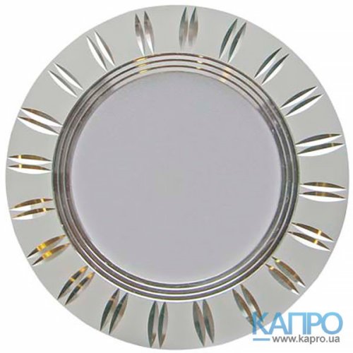 Светильник встроен.круглый LED D93 400Lm Feron AL779 5W/4000K белый/хром