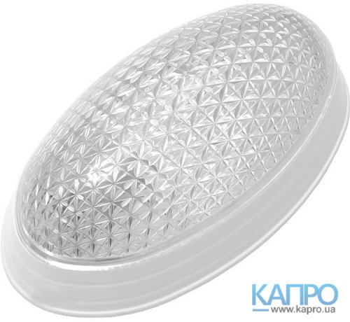 Світильник пластик.LED 3W IP20 360Lm Эклектика Овал О-006 біл