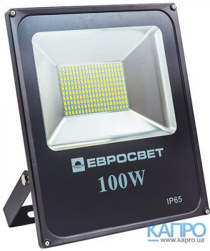 Прожектор LED SMD IP65 5500Lm 30000h Evro Light (100W/6400K ES-100-01)