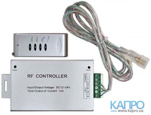 Контроллер для RGB-ленти 12V IP20 Feron LD10 144W