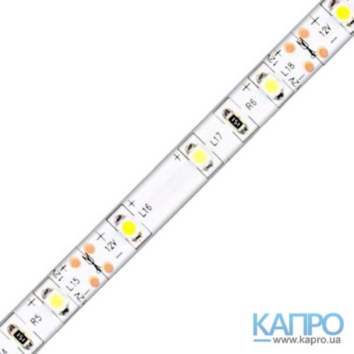 Лента LED 12V 4,8W(60SMD3528)/м IP65 Feron LS604/SANAN LED-RL 5м 8*0,22 теп.белый
