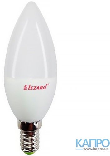 Лампа свічка LED E14 Lezard 7,0W/4200 B35 N442-B35-1407  Лампа свічка LED E14 Lezard 7,0W/4200 B35 N442-B35-1407