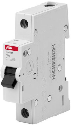 Вимикач автоматичний 1-п Abb Basic M 4,5kA BMS411C25 C 25А 2CDS641041R0254