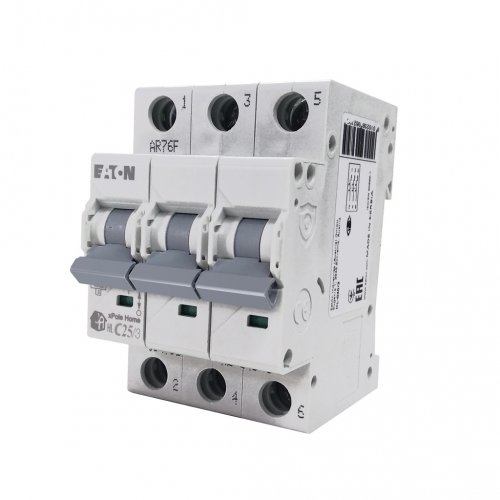 Автоматичний вимикач 3P EATON xHome HL-B6/3, 4,5kA