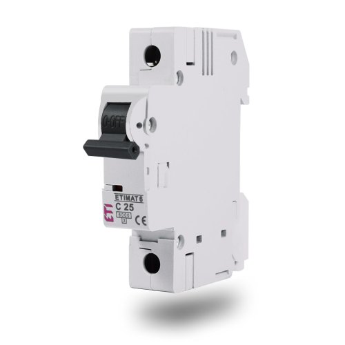 Выключатель автоматический 1-п ETI 6kA Etimat 6 AC C 0,5A 2141501