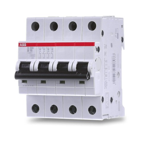 Выключатель автоматический 4-п Abb 6kA S204 C 100А 2CDS254001R0824
