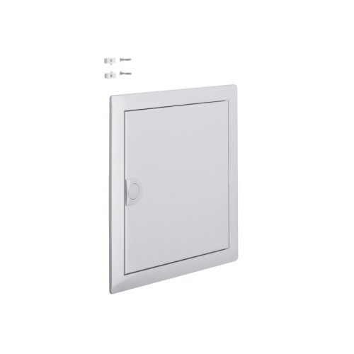 Двері з рамкою білий алюміній для 1-ряд.VOLTA Hager VZ321N
